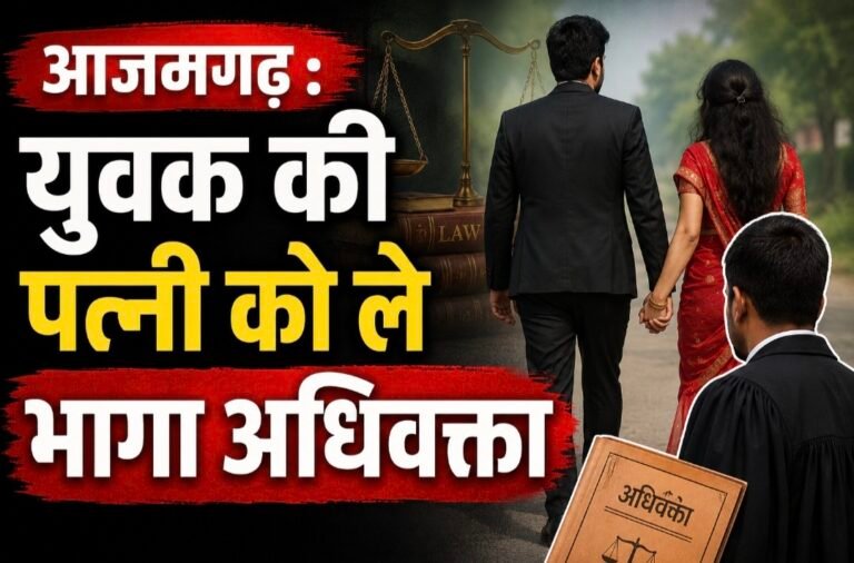 #आजमगढ़ : युवक की पत्नी को ले भागा अधिवक्ता#