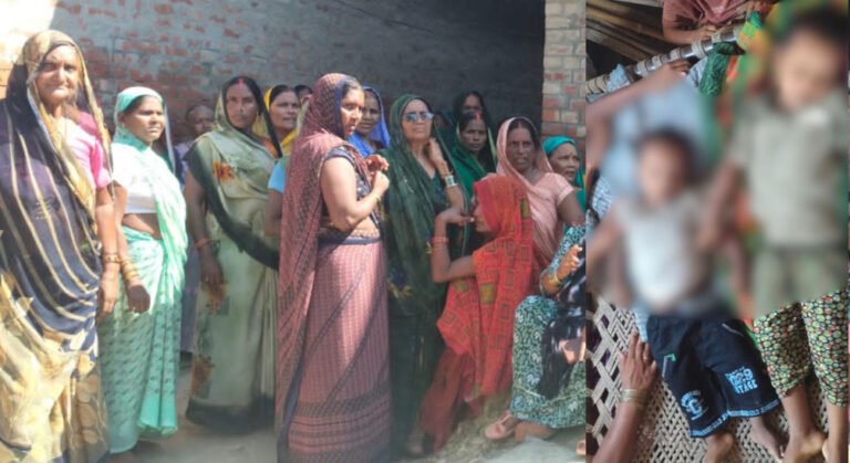 #आजमगढ़ : तीन बच्चों संग महिला पोखरी में कूदी, दो मासूम बेटों की मौत#