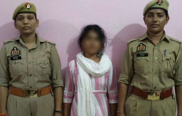#आजमगढ़: महिला की गला रेतकर हत्या करने वाली अभियुक्ता गिरफ्तार#