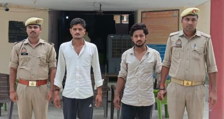 #आजमगढ़: प्लान बनाकर घर पर कराई थी फायरिंग, दो वांछित अभियुक्त गिरफ्तार#