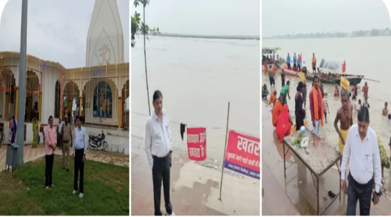 #एसडीएम अशोककुमारसिंह ने कावड़ यात्रा को लेकर दोहरीघाट पहुंच कर घाटों, मन्दिरों का निरीक्षण किया।#