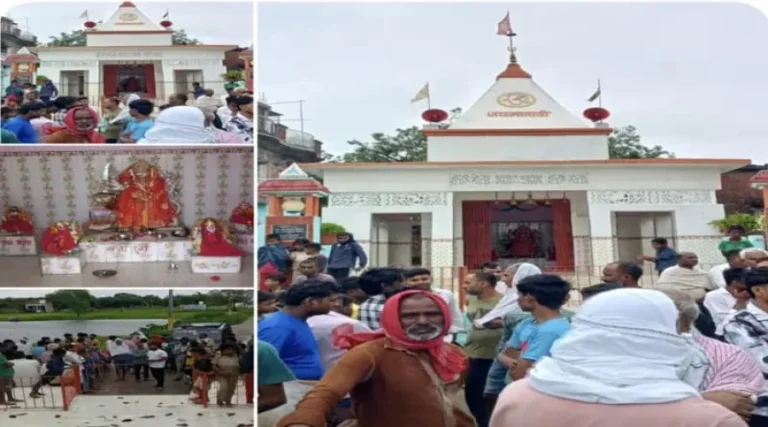 #घोसी क्षेत्र में मंदिर का ताला तोड़कर आभूषण सहित लाखों की चोरी, पुलिस जांच में जुटी।#