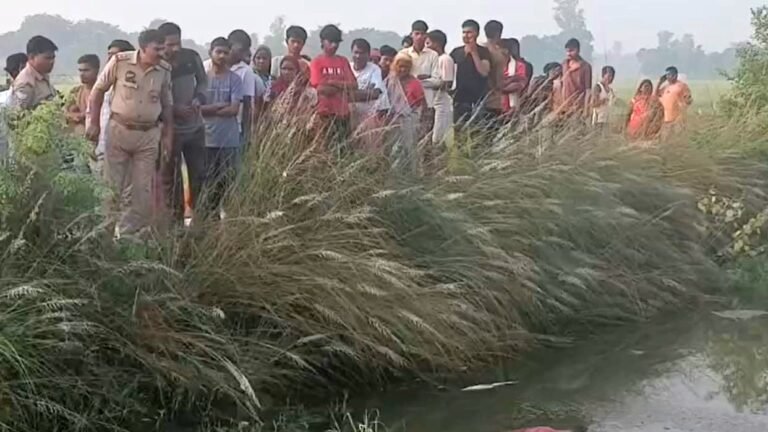 #आजमगढ़ : नहर में मिला अज्ञात व्यक्ति का शव#
