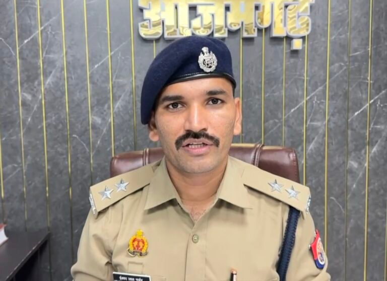 #आजमगढ़ : बच्चा चोरी की अफवाह निकली निराधार, महिला परिजनों को सुपुर्द#