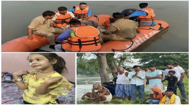 #10 वर्षीय माही का सुराग नहीं चला पता स्टीमर नाव से जंगली जालपा दुर्गा मंदिर तक चला सर्च अभियान#