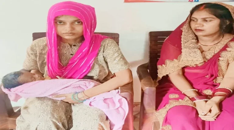 #आजमगढ़: पारिवारिक विवाद के बीच फंसी एक माह की मासूम, माहुल पुलिस ने सुरक्षित मां को सौंपा; मानवीय पहल की हो रही सराहना#